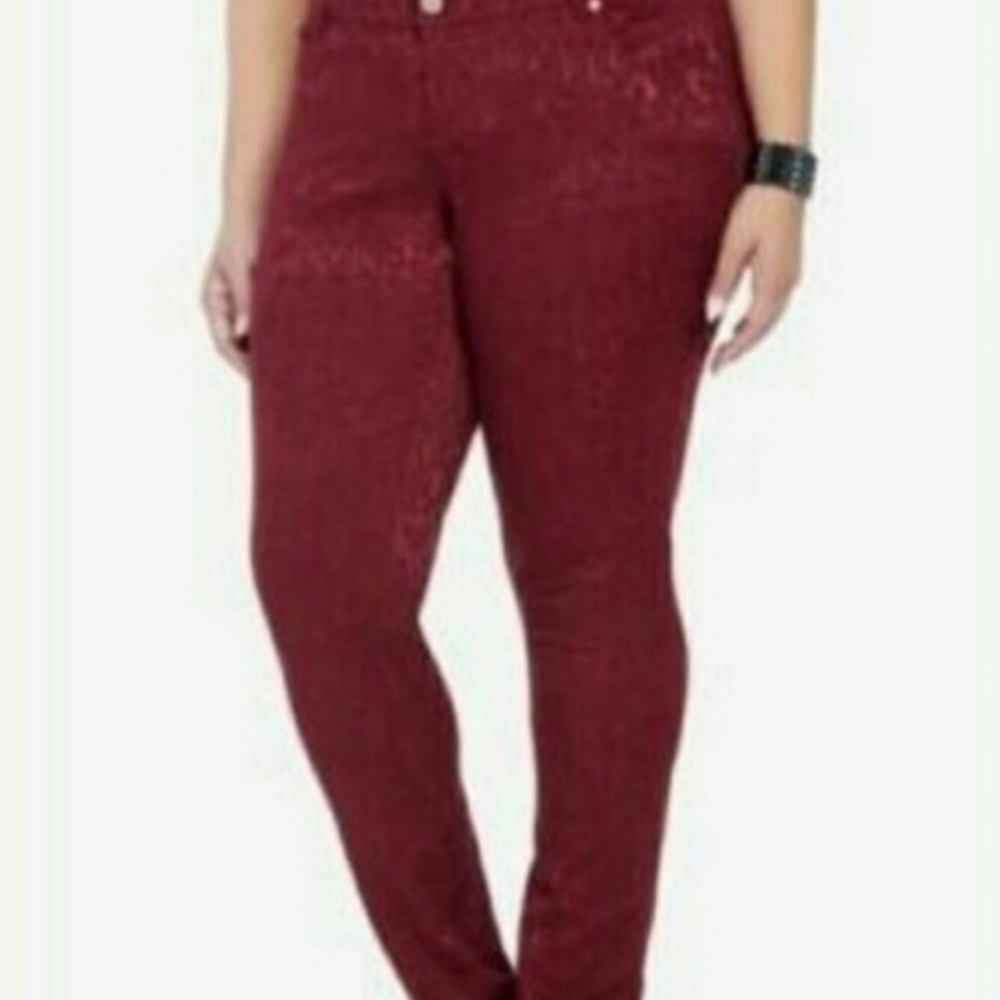 TORRID Brocade Jeans, size 14